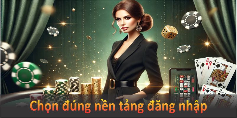 Chọn đúng nền tảng đăng nhập sẽ giúp bạn vào game nhanh chóng và an toàn